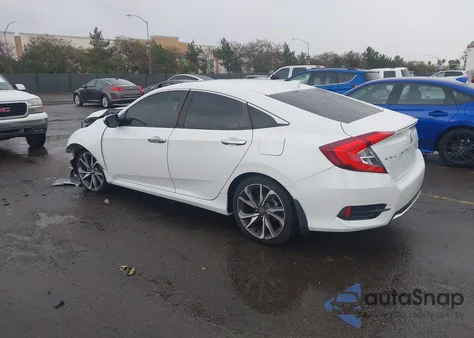 2020 Honda Civic Touring из США, поврежденный, VIN 19XFC1F91LE210390